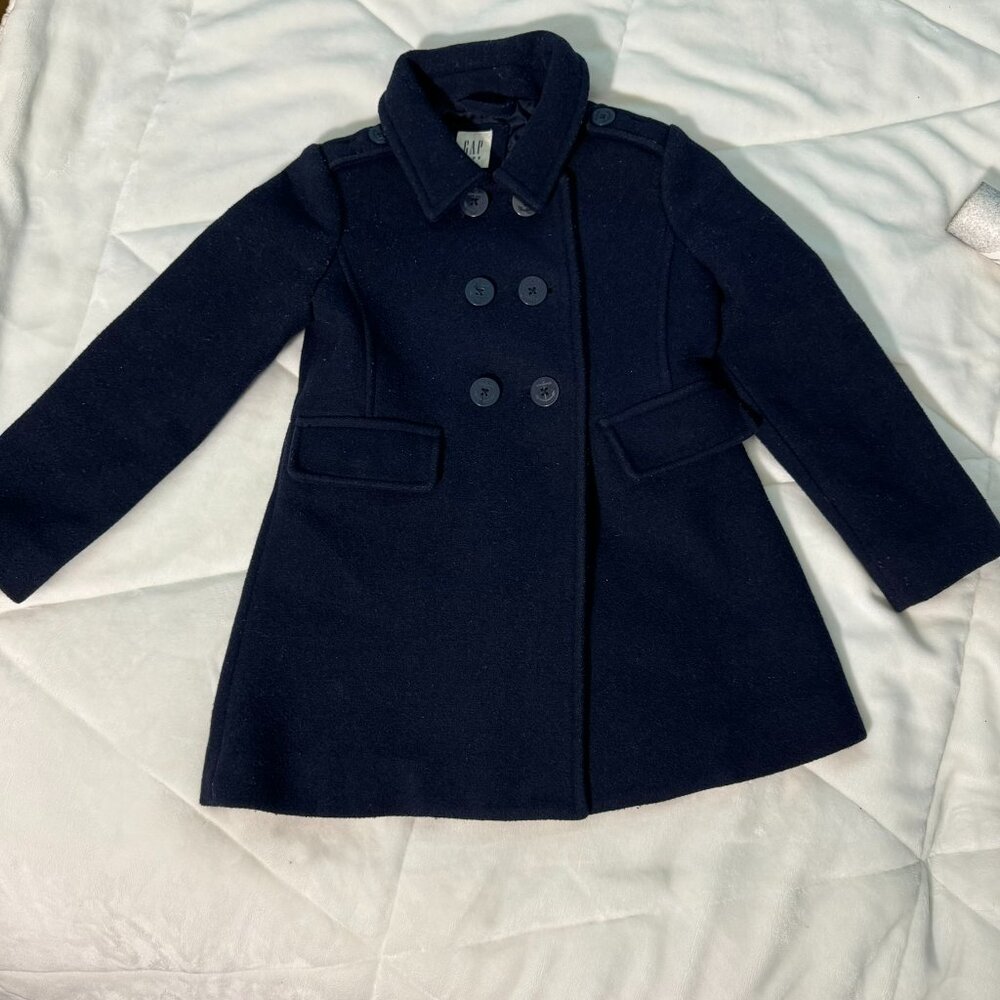 Gap Navy Blue Peacoat